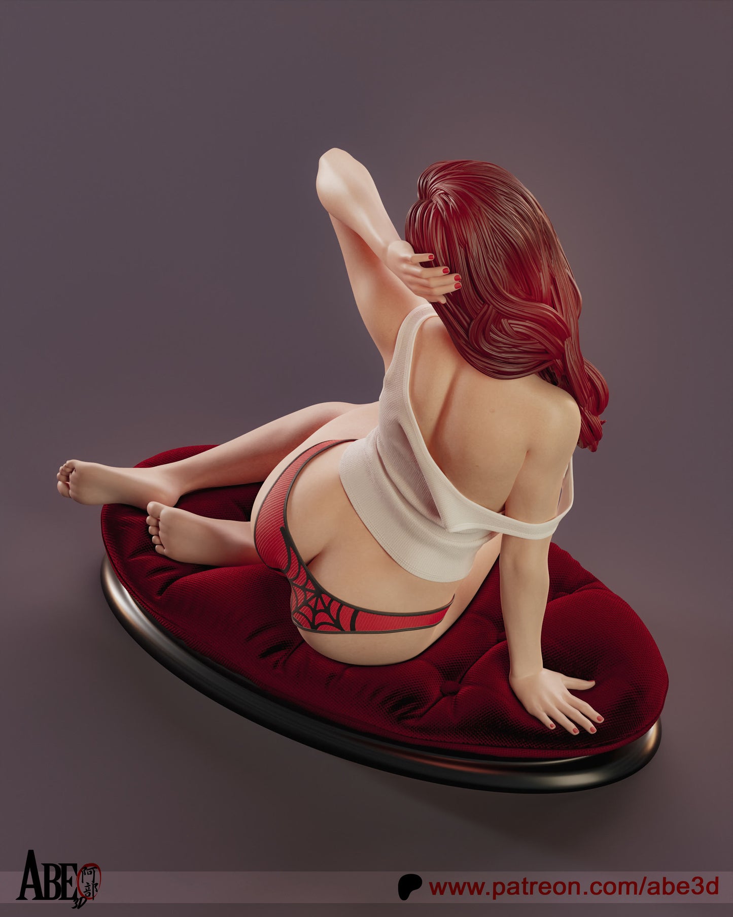 Mary Jane (ALL VARIANT PARTS INCLUDED) - Unassembled and Unpainted Garage Kit - Model Designed by Abe3d