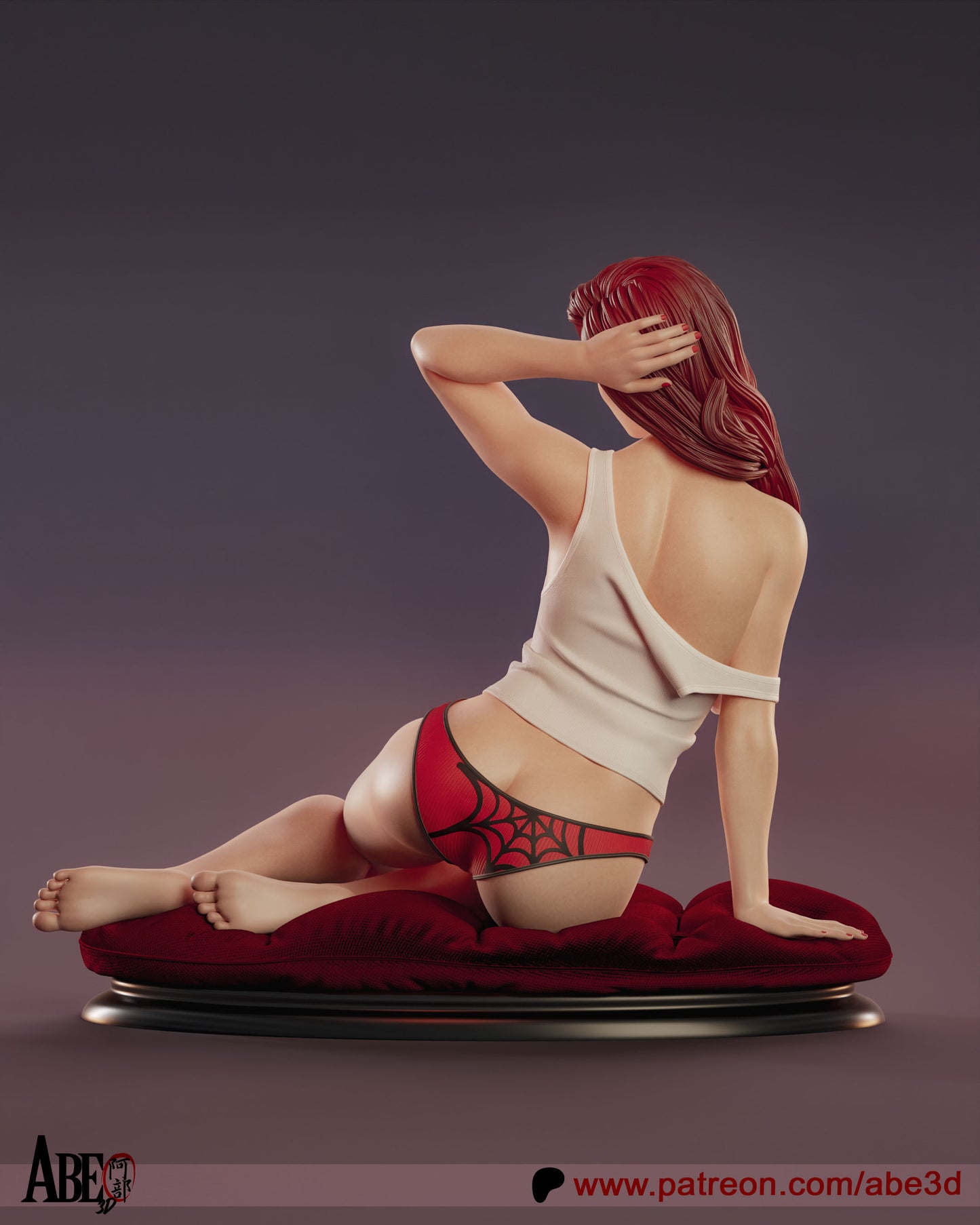 Mary Jane (ALL VARIANT PARTS INCLUDED) - Unassembled and Unpainted Garage Kit - Model Designed by Abe3d