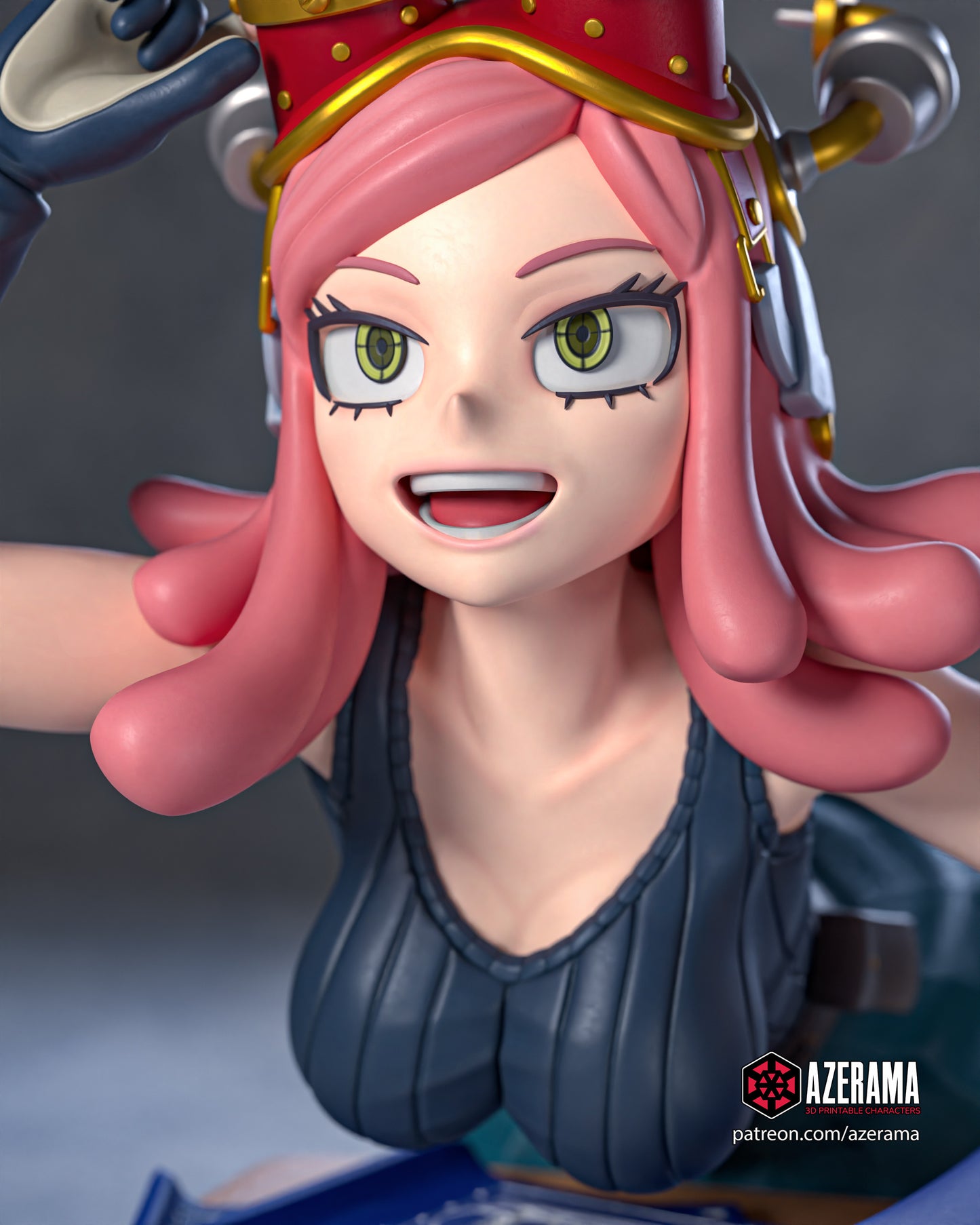 Mei - Unassembled and Unpainted Garage Kit - Model Designed by Azerama