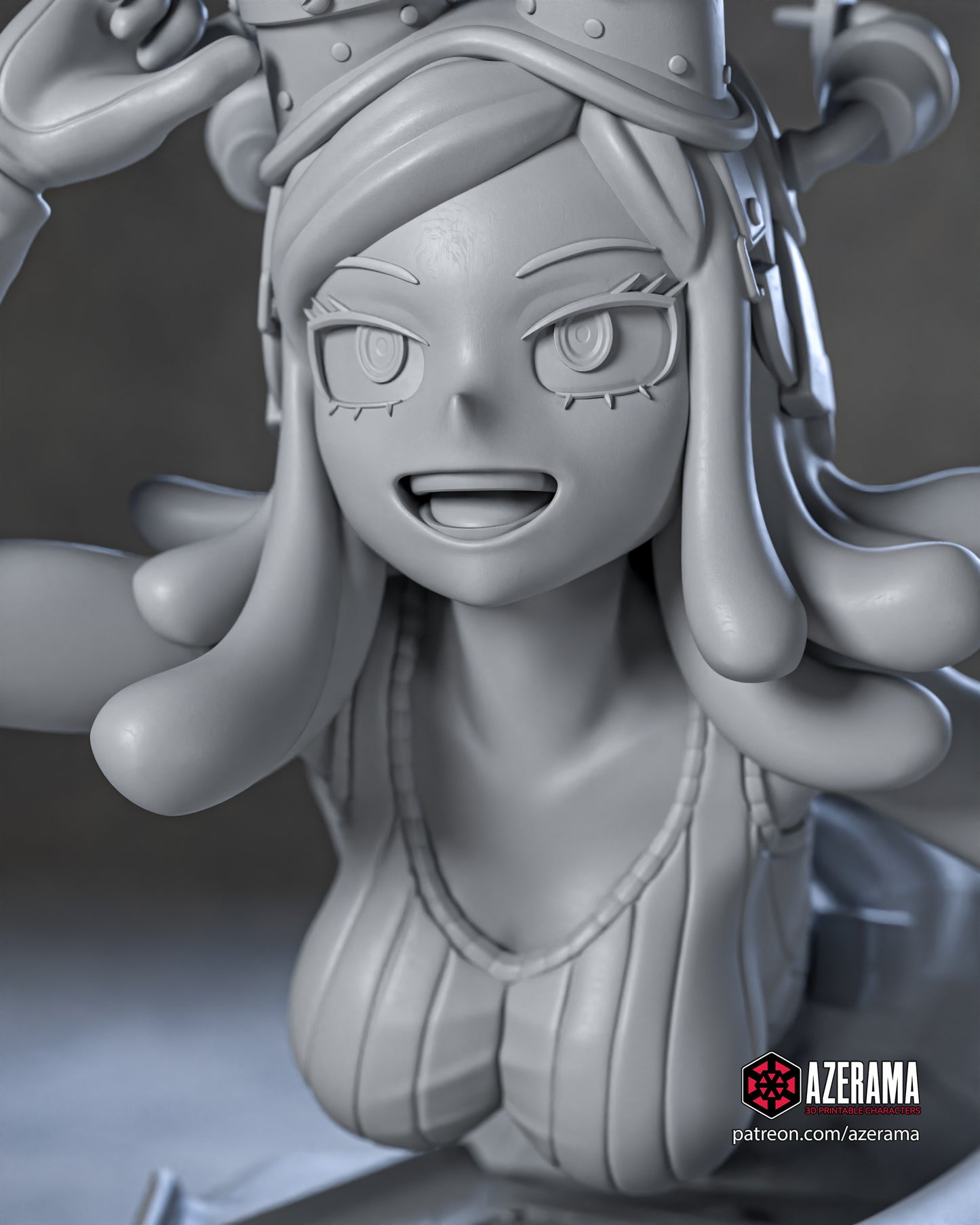 Mei - Unassembled and Unpainted Garage Kit - Model Designed by Azerama