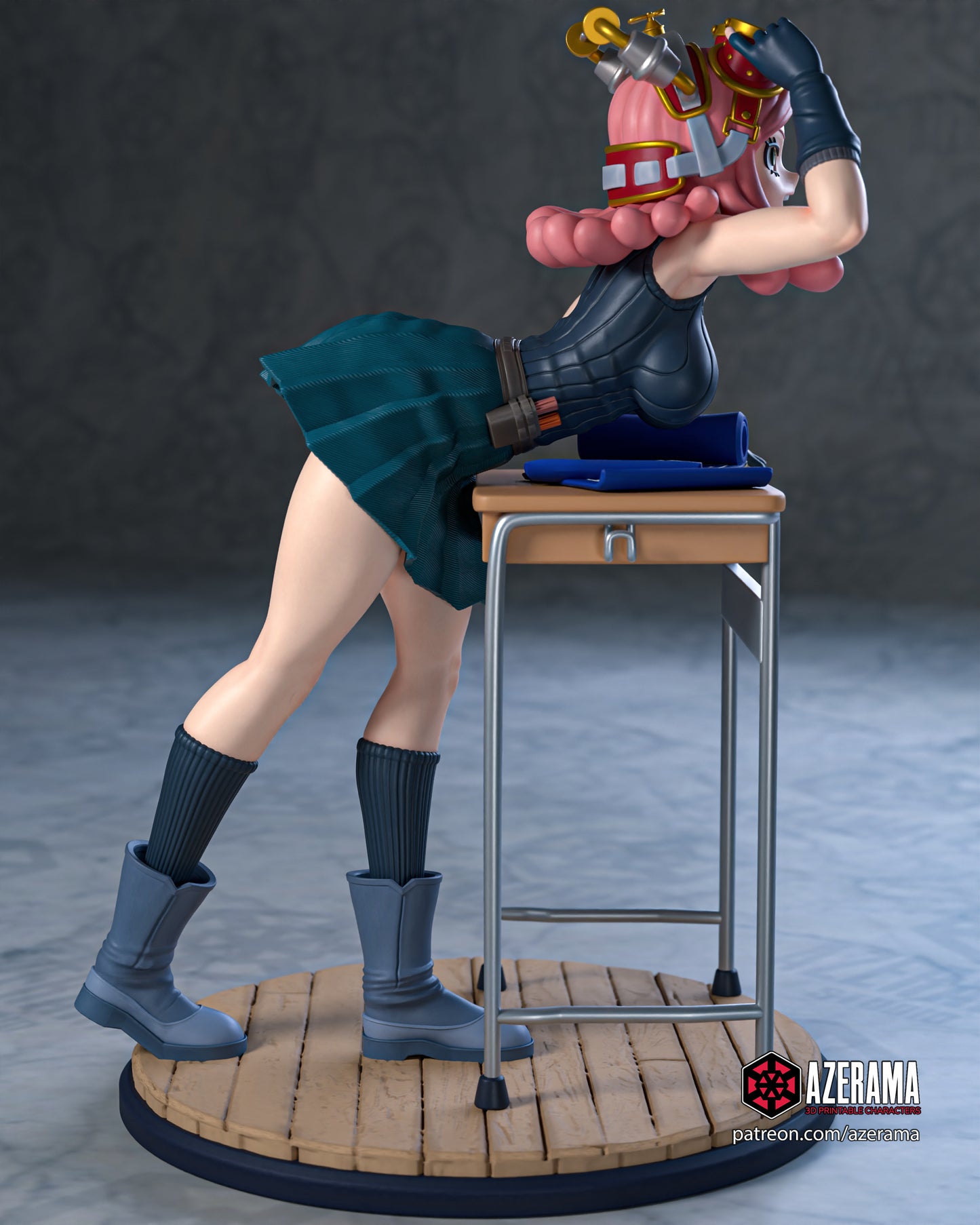 Mei - Unassembled and Unpainted Garage Kit - Model Designed by Azerama