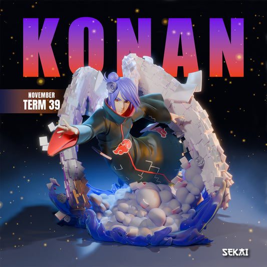 Konan - Unassembled and Unpainted Garage Kit - Model Designed by Sekai3D