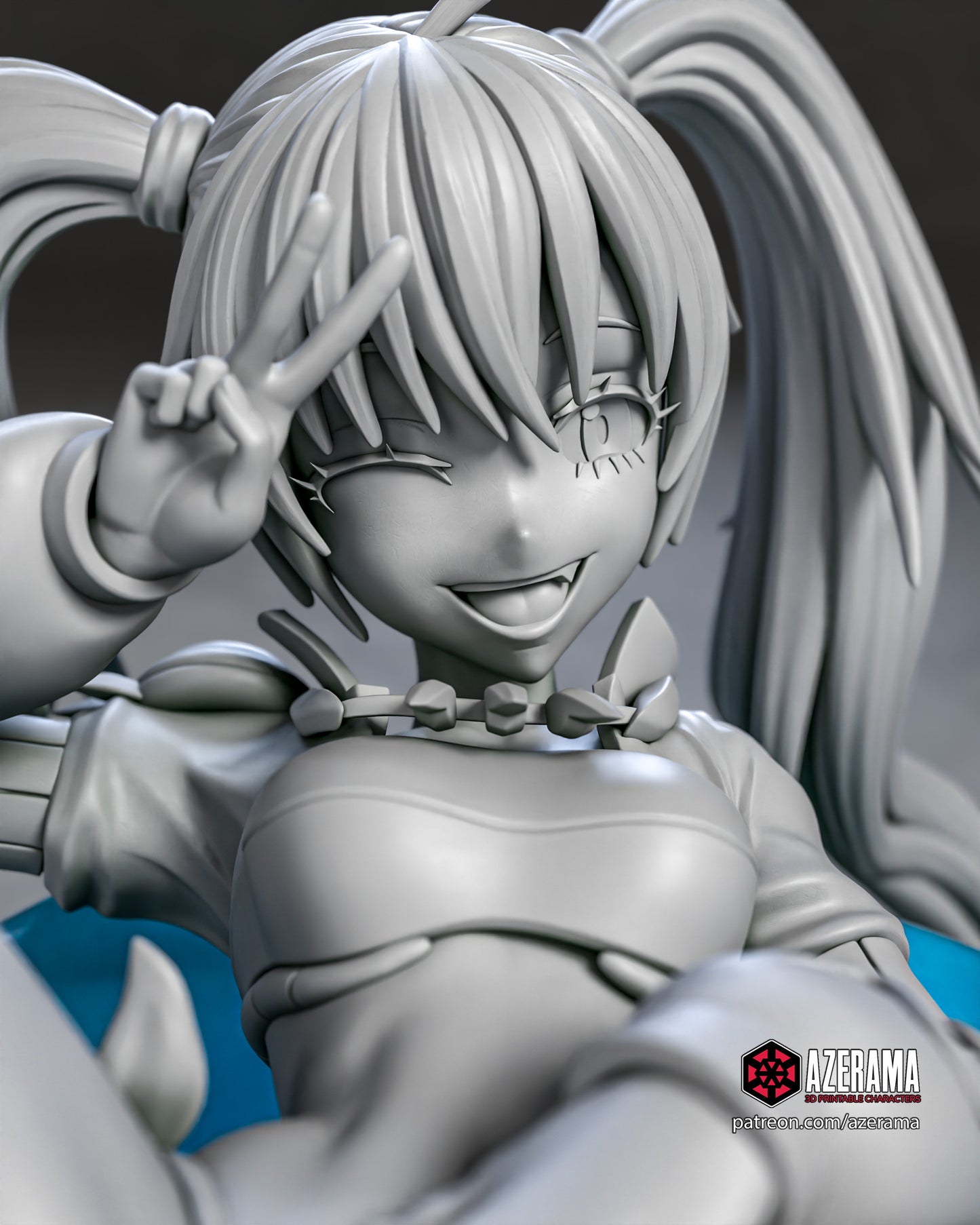 Milim - Unassembled and Unpainted Garage Kit - Model Designed by Azerama