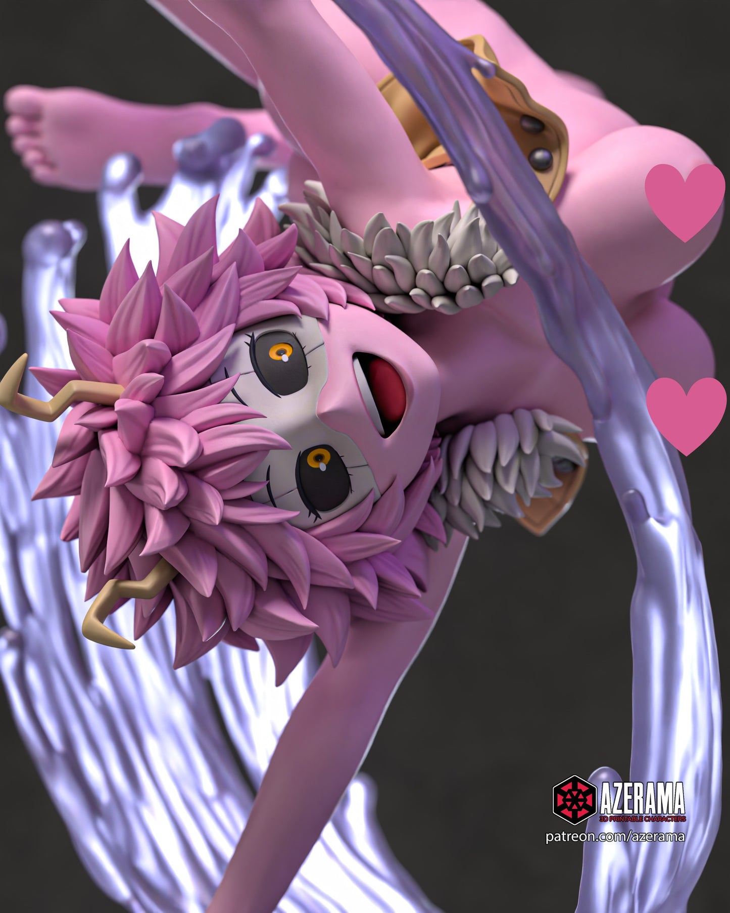 Mina NSFW - Unassembled and Unpainted Garage Kit - Model Designed by Azerama