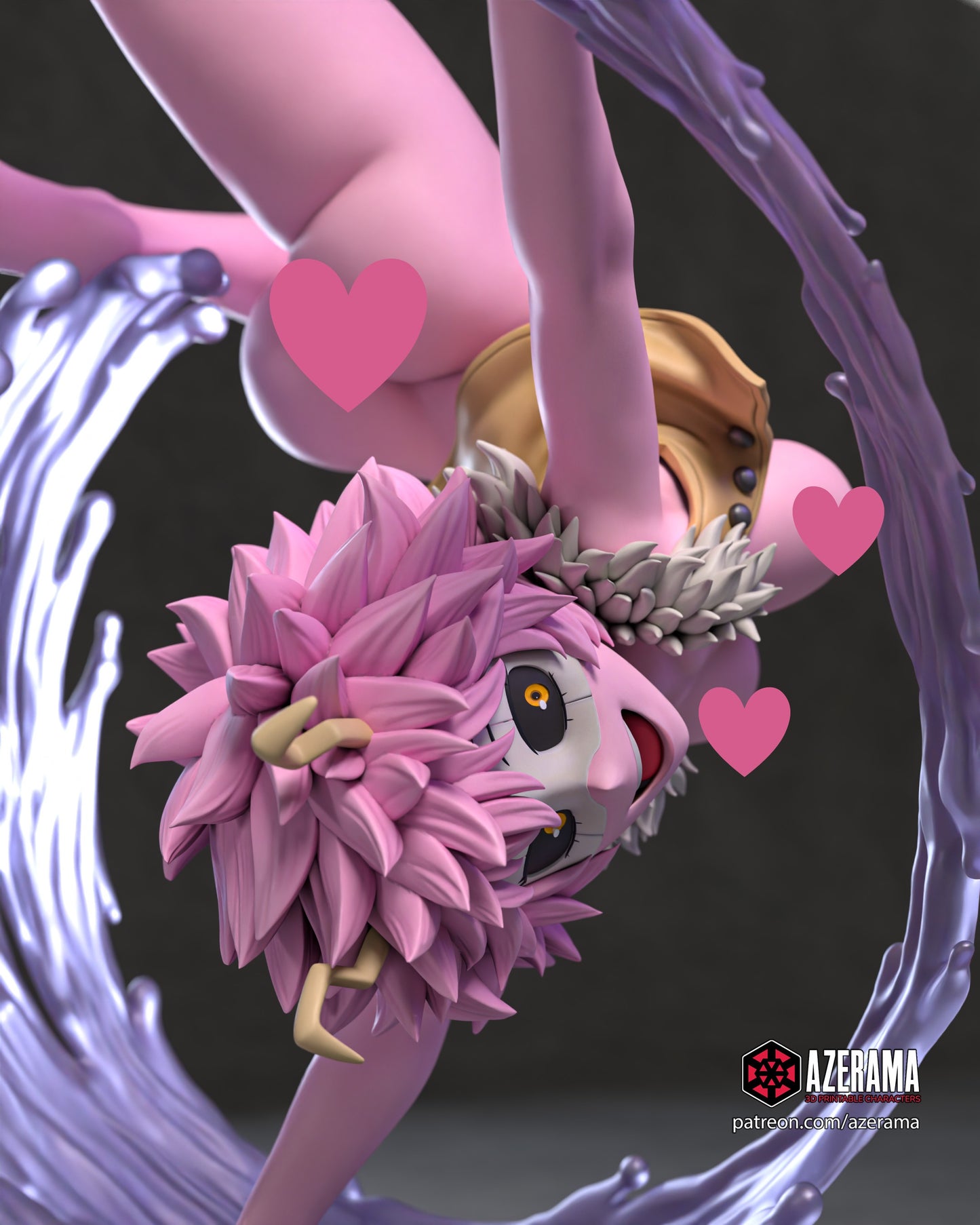 Mina NSFW - Unassembled and Unpainted Garage Kit - Model Designed by Azerama