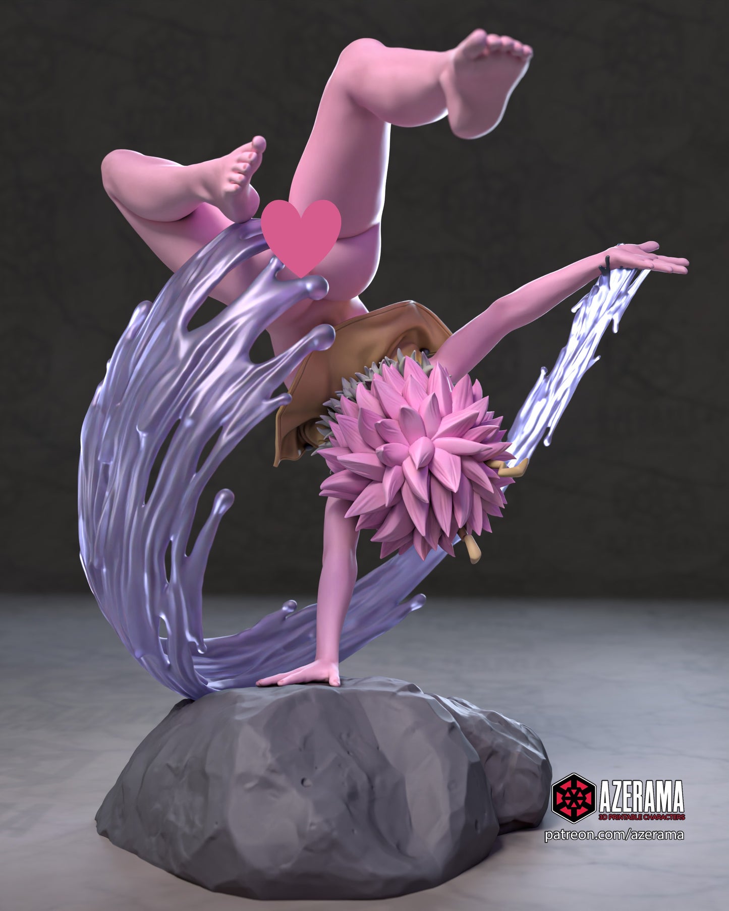 Mina NSFW - Unassembled and Unpainted Garage Kit - Model Designed by Azerama