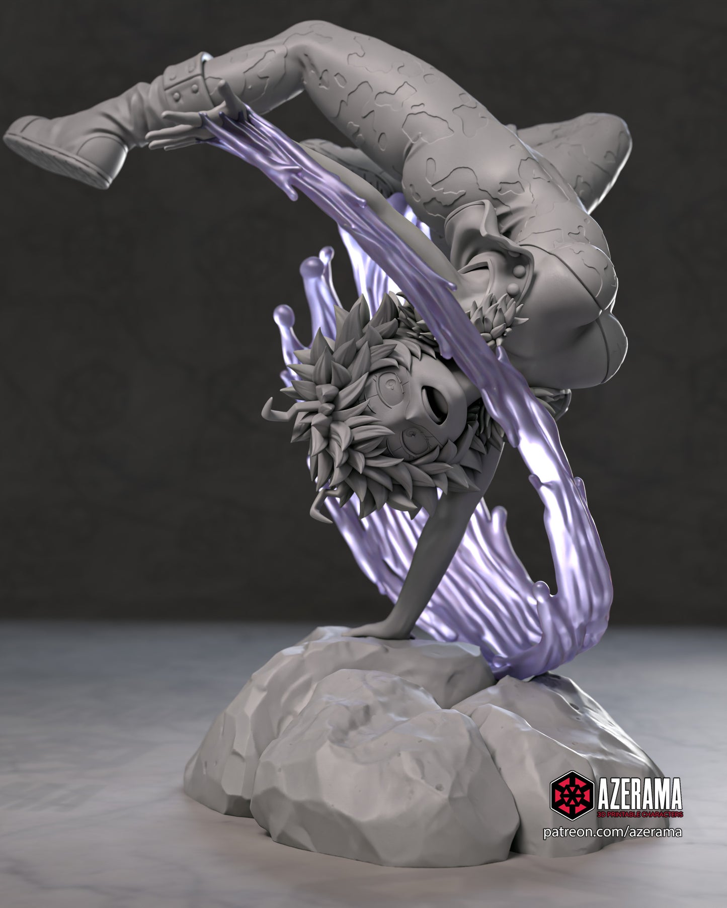 Mina - Unassembled and Unpainted Garage Kit - Model Designed by Azerama