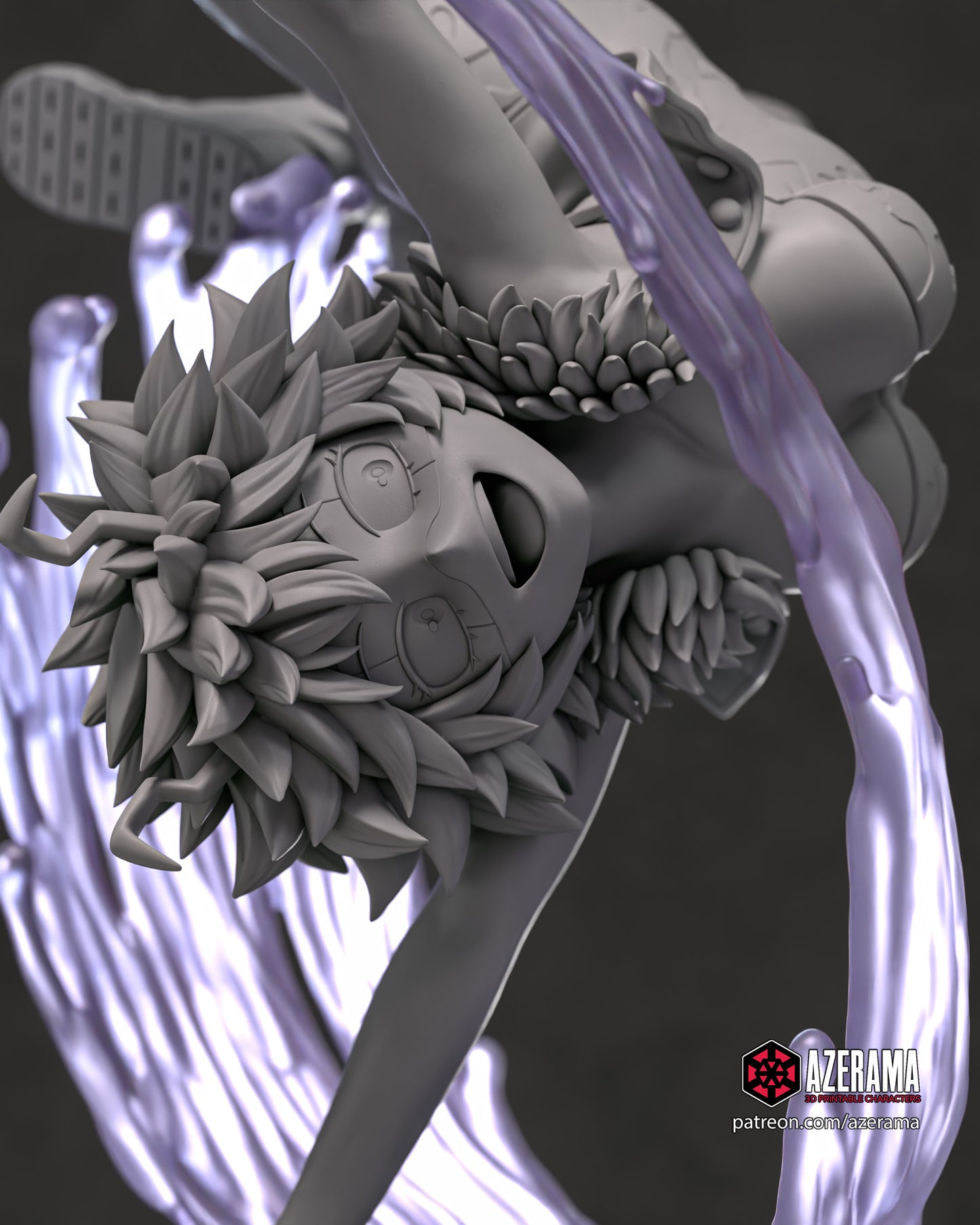 Mina - Unassembled and Unpainted Garage Kit - Model Designed by Azerama