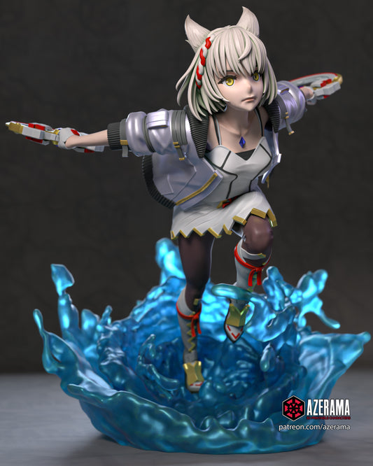 Mio - Unassembled and Unpainted Garage Kit - Model Designed by Azerama