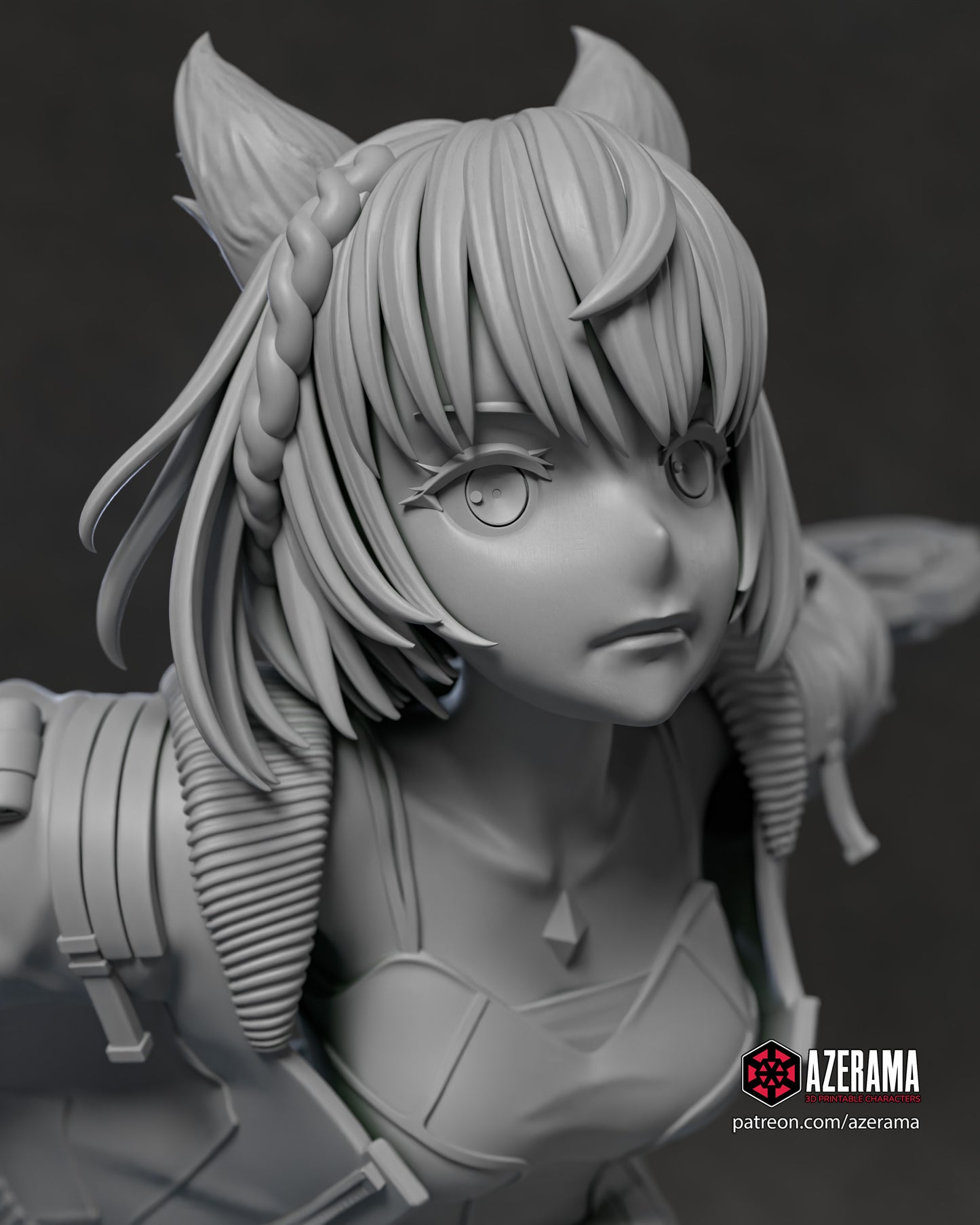 Mio - Unassembled and Unpainted Garage Kit - Model Designed by Azerama