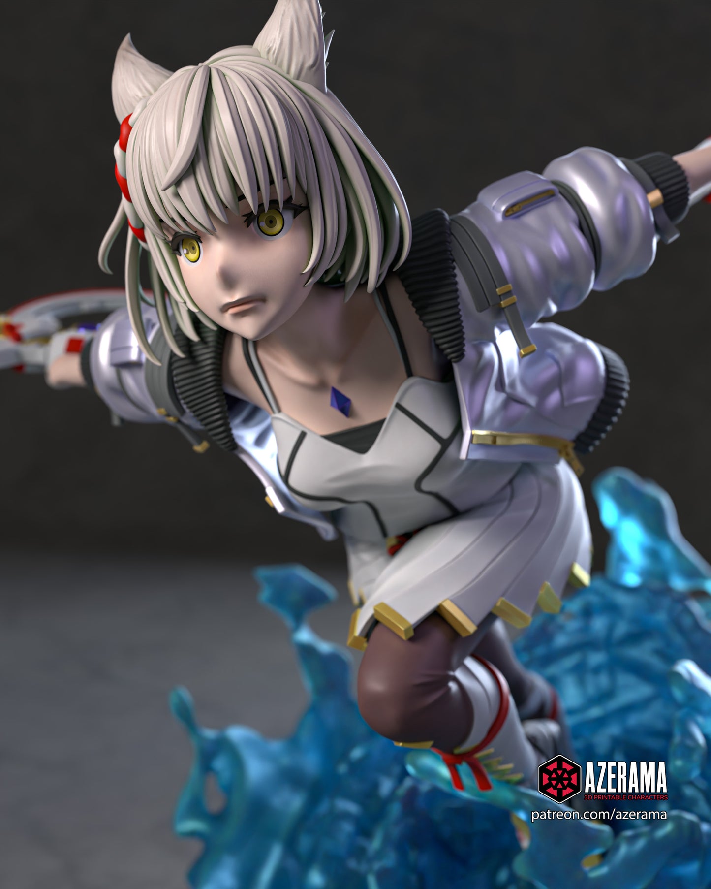 Mio - Unassembled and Unpainted Garage Kit - Model Designed by Azerama