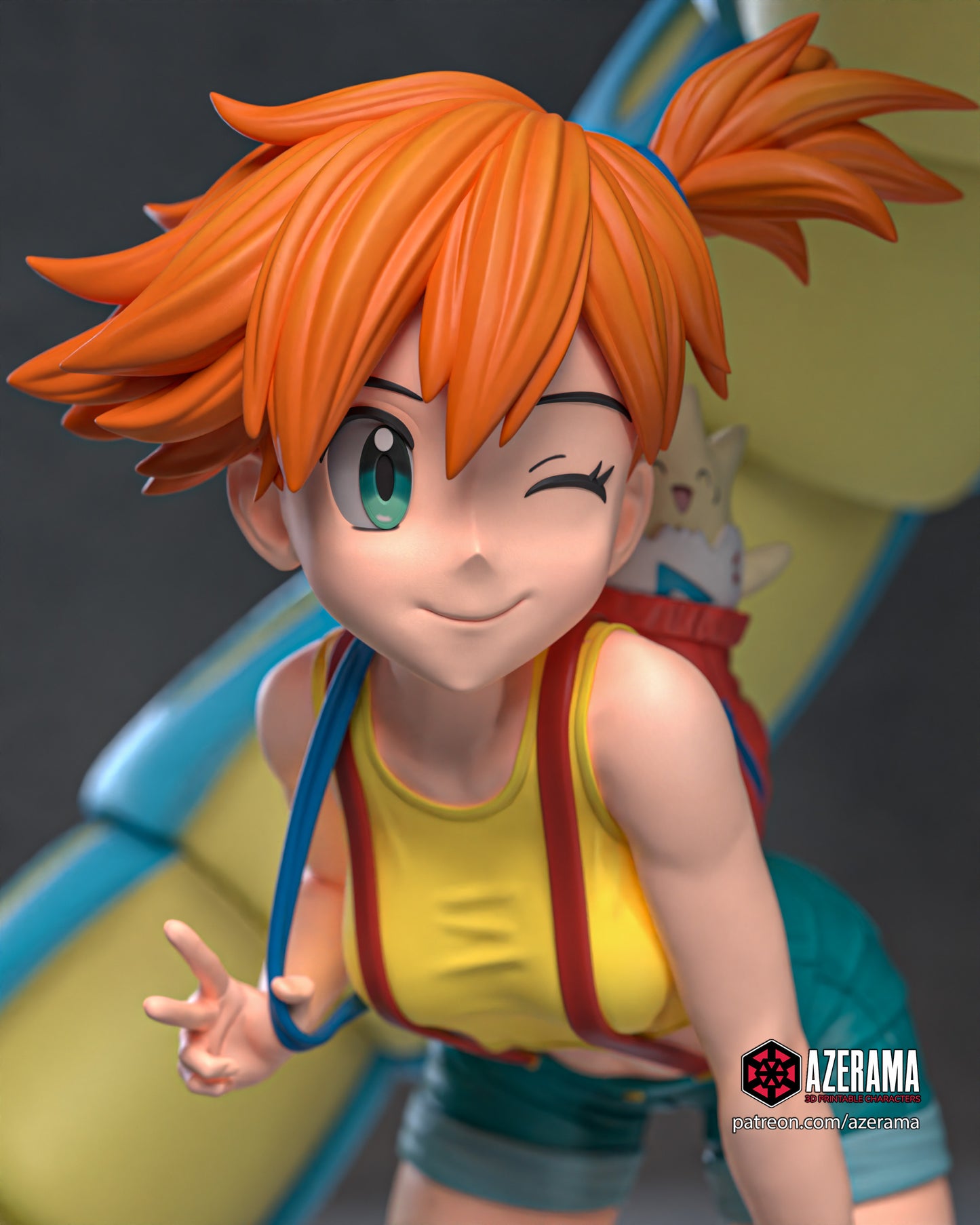 Misty - Unassembled and Unpainted Garage Kit - Model Designed by Azerama