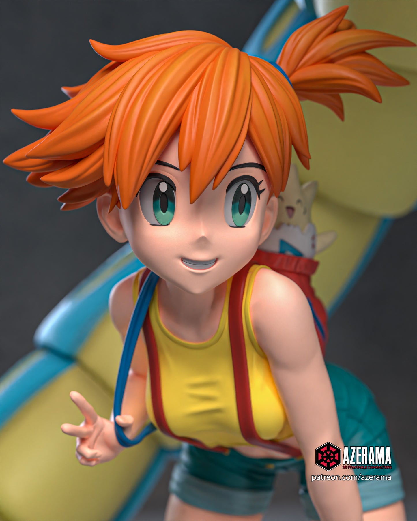 Misty - Unassembled and Unpainted Garage Kit - Model Designed by Azerama