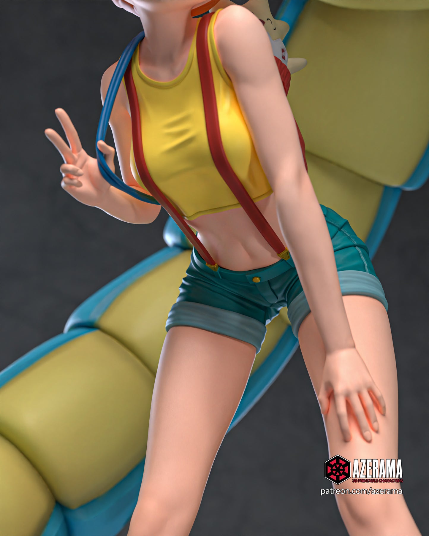 Misty - Unassembled and Unpainted Garage Kit - Model Designed by Azerama