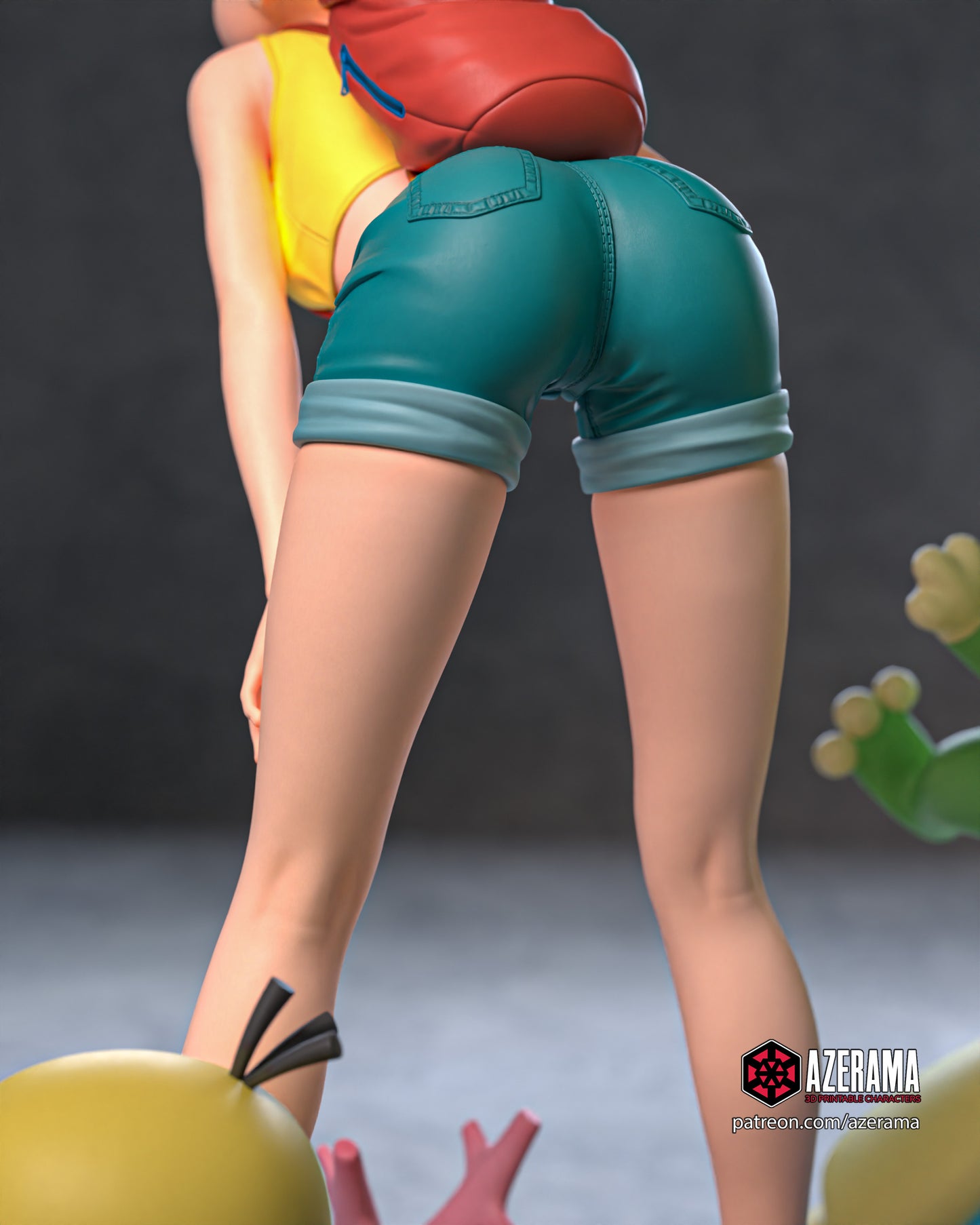Misty - Unassembled and Unpainted Garage Kit - Model Designed by Azerama