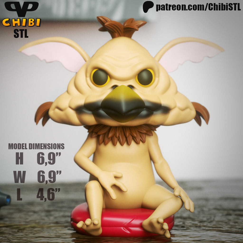 Salacious B - Unassembled and Unpainted Garage Kit - Model Designed by ChibiSTL