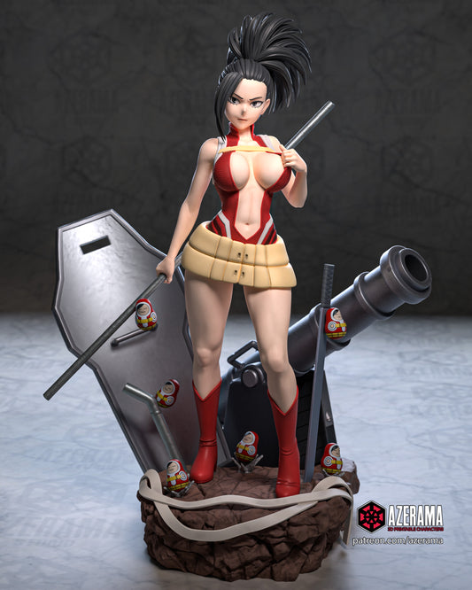 Momo - Unassembled and Unpainted Garage Kit - Model Designed by Azerama