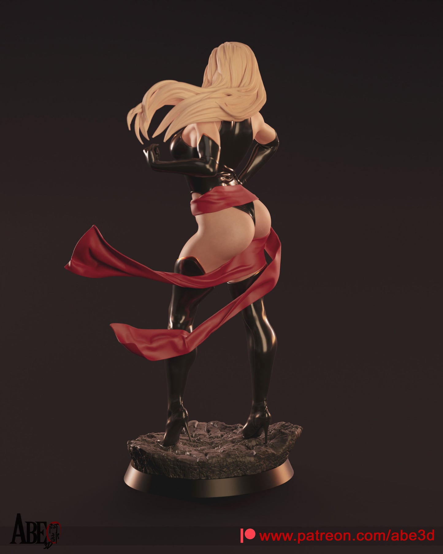 Ms Marvel - Unassembled and Unpainted Garage Kit - Model Designed by Abe3d