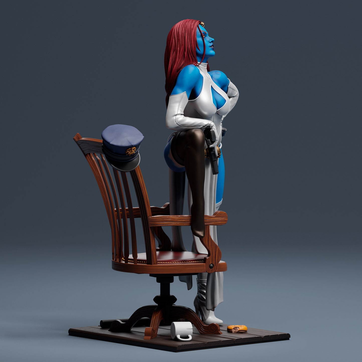 Mystique - Unassembled and Unpainted Garage Kit - Model Designed by Abe3d/DPaula3D