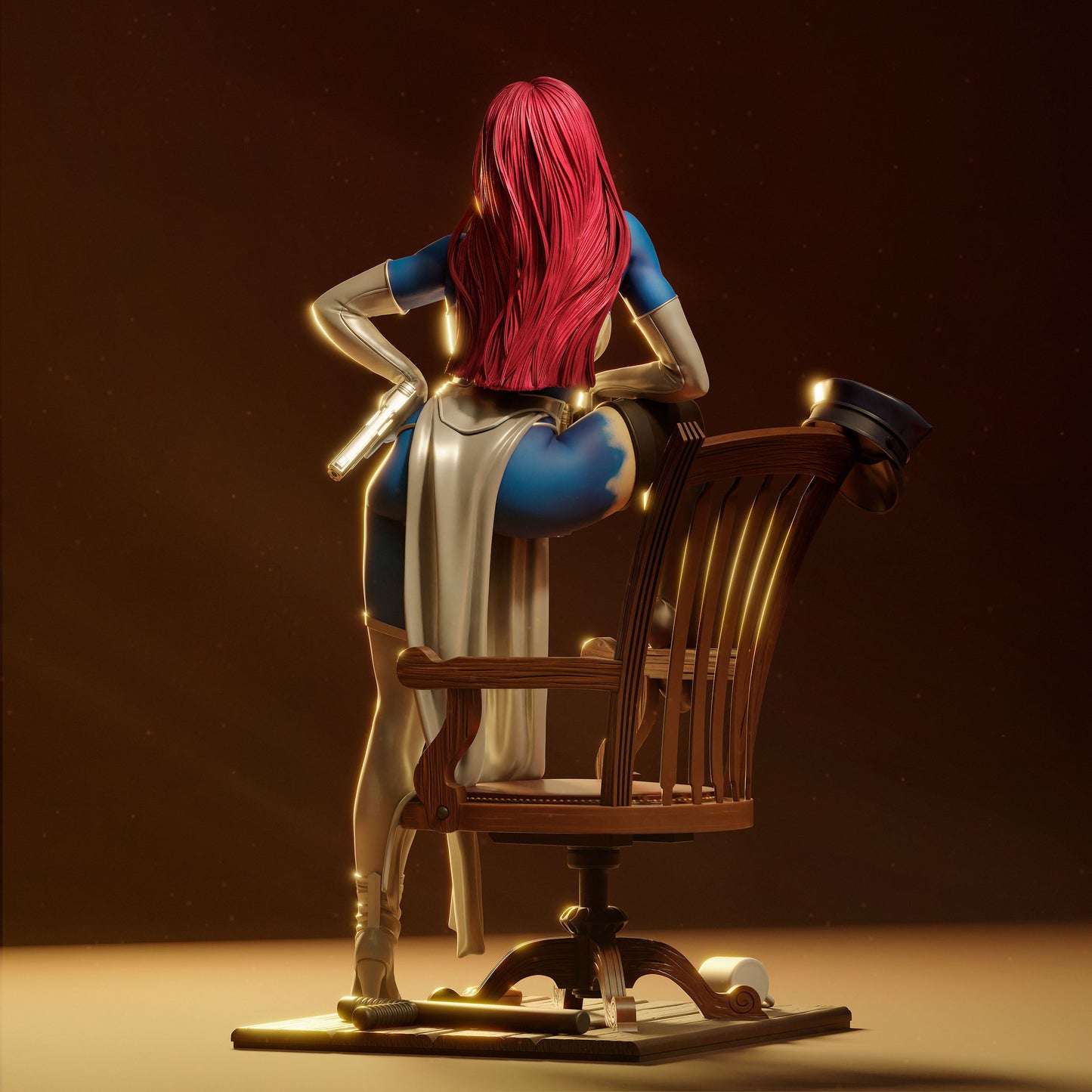 Mystique - Unassembled and Unpainted Garage Kit - Model Designed by Abe3d/DPaula3D