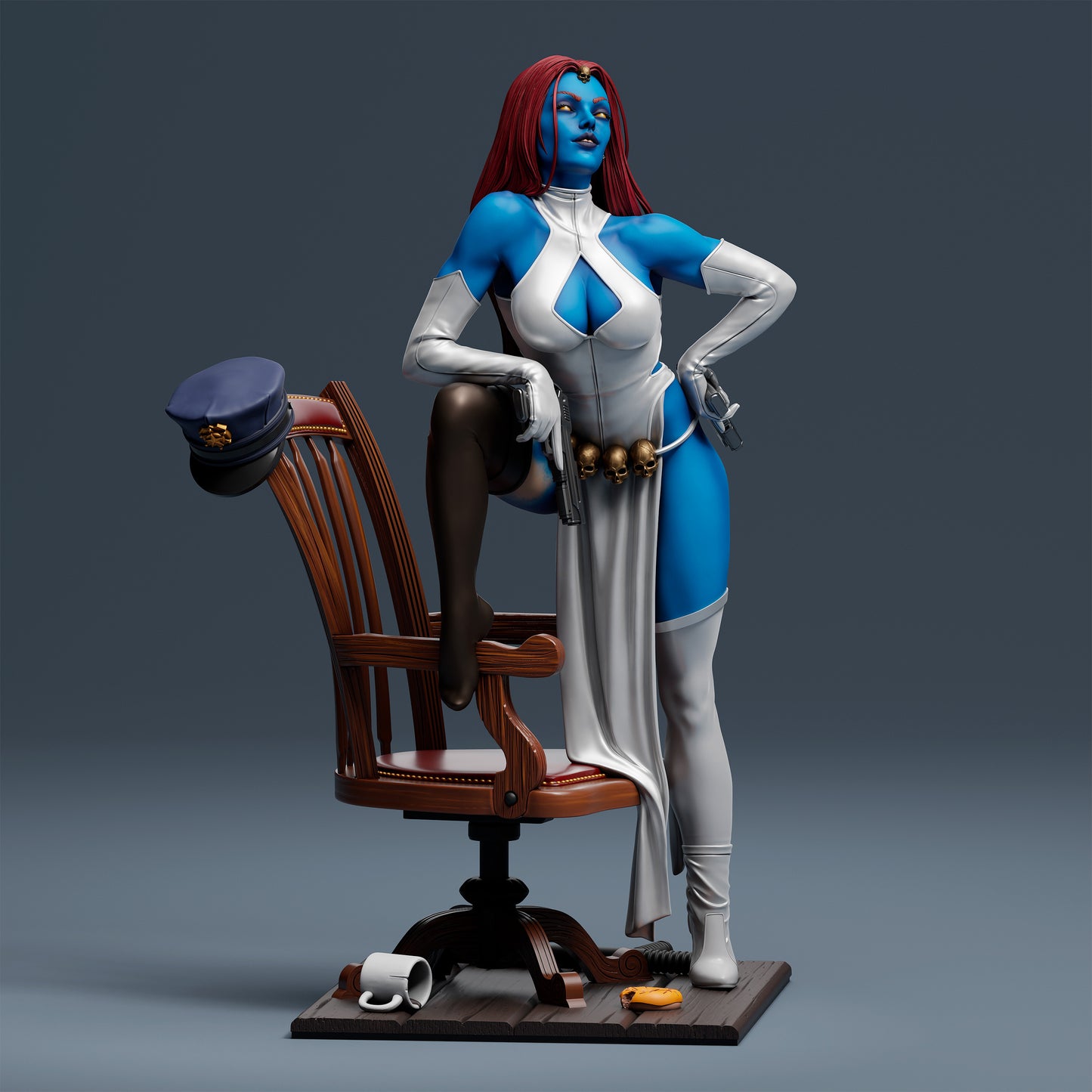 Mystique - Unassembled and Unpainted Garage Kit - Model Designed by Abe3d/DPaula3D