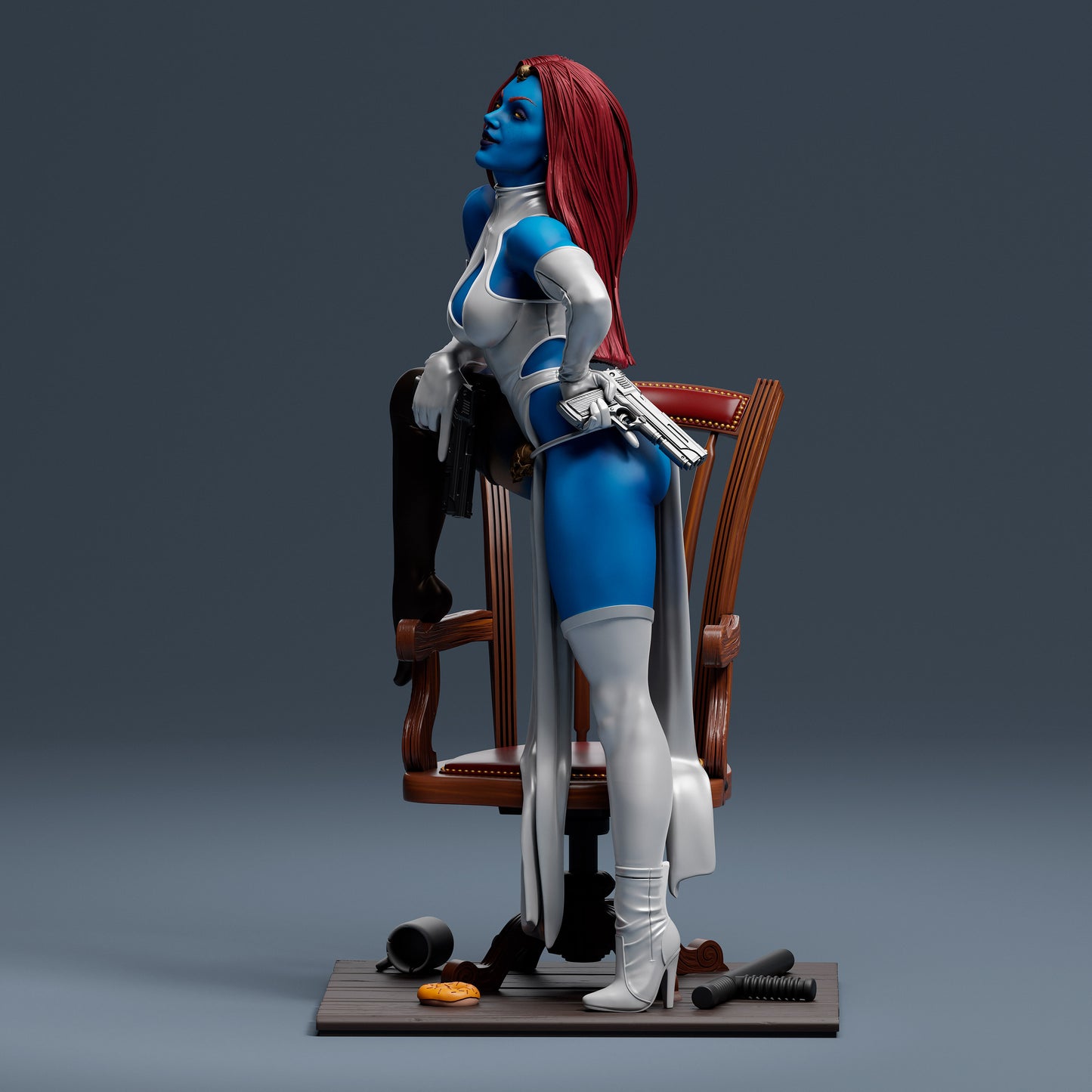 Mystique - Unassembled and Unpainted Garage Kit - Model Designed by Abe3d/DPaula3D