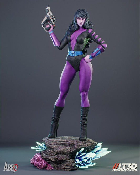 Nebula - Unassembled and Unpainted Garage Kit - Model Designed by Abe3d and LT3D