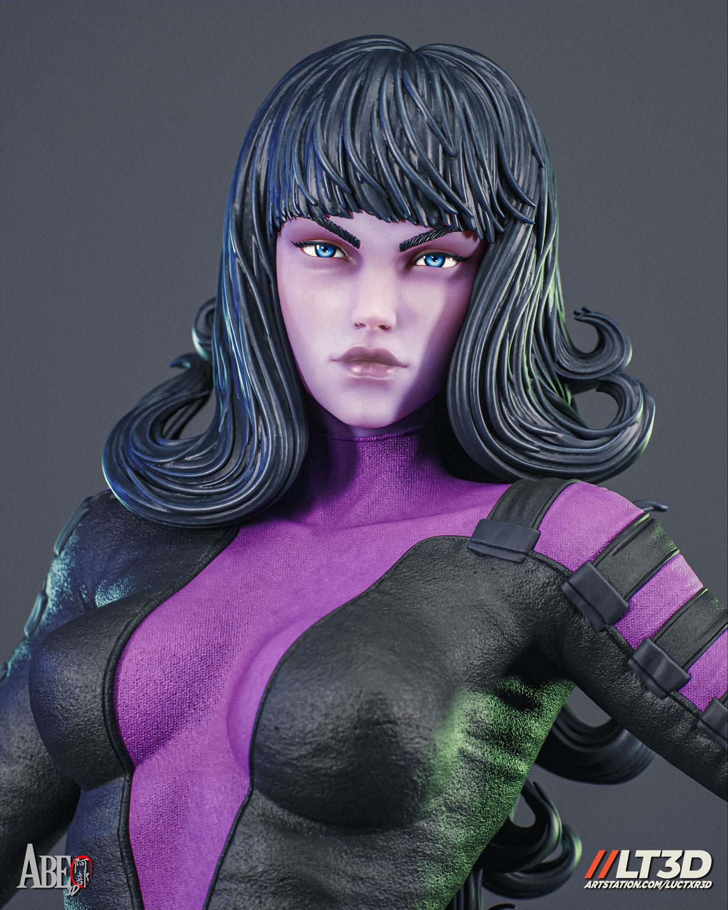 Nebula - Unassembled and Unpainted Garage Kit - Model Designed by Abe3d and LT3D