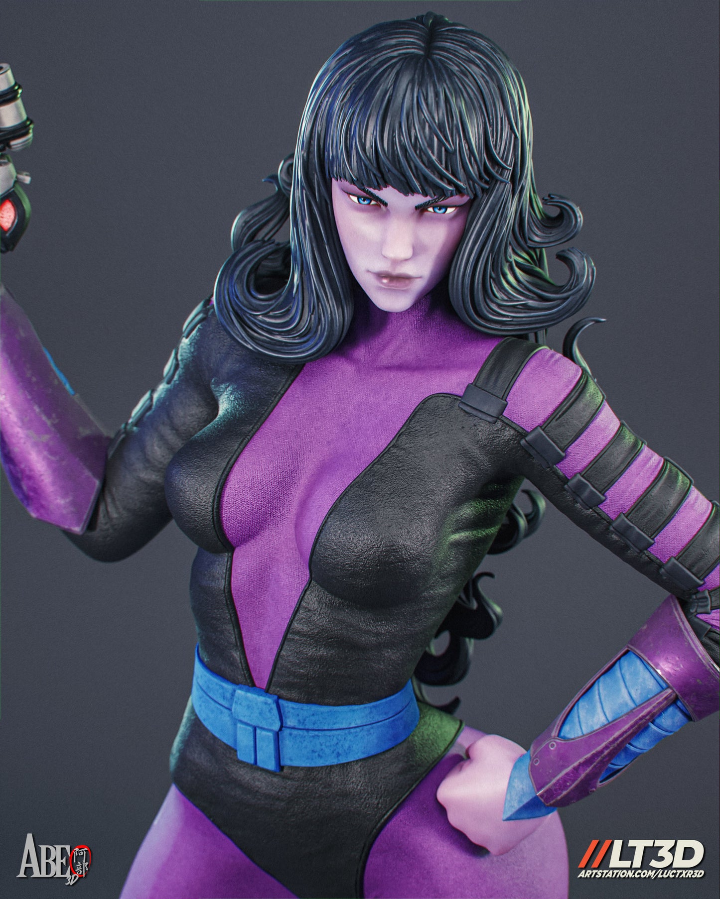 Nebula - Unassembled and Unpainted Garage Kit - Model Designed by Abe3d and LT3D
