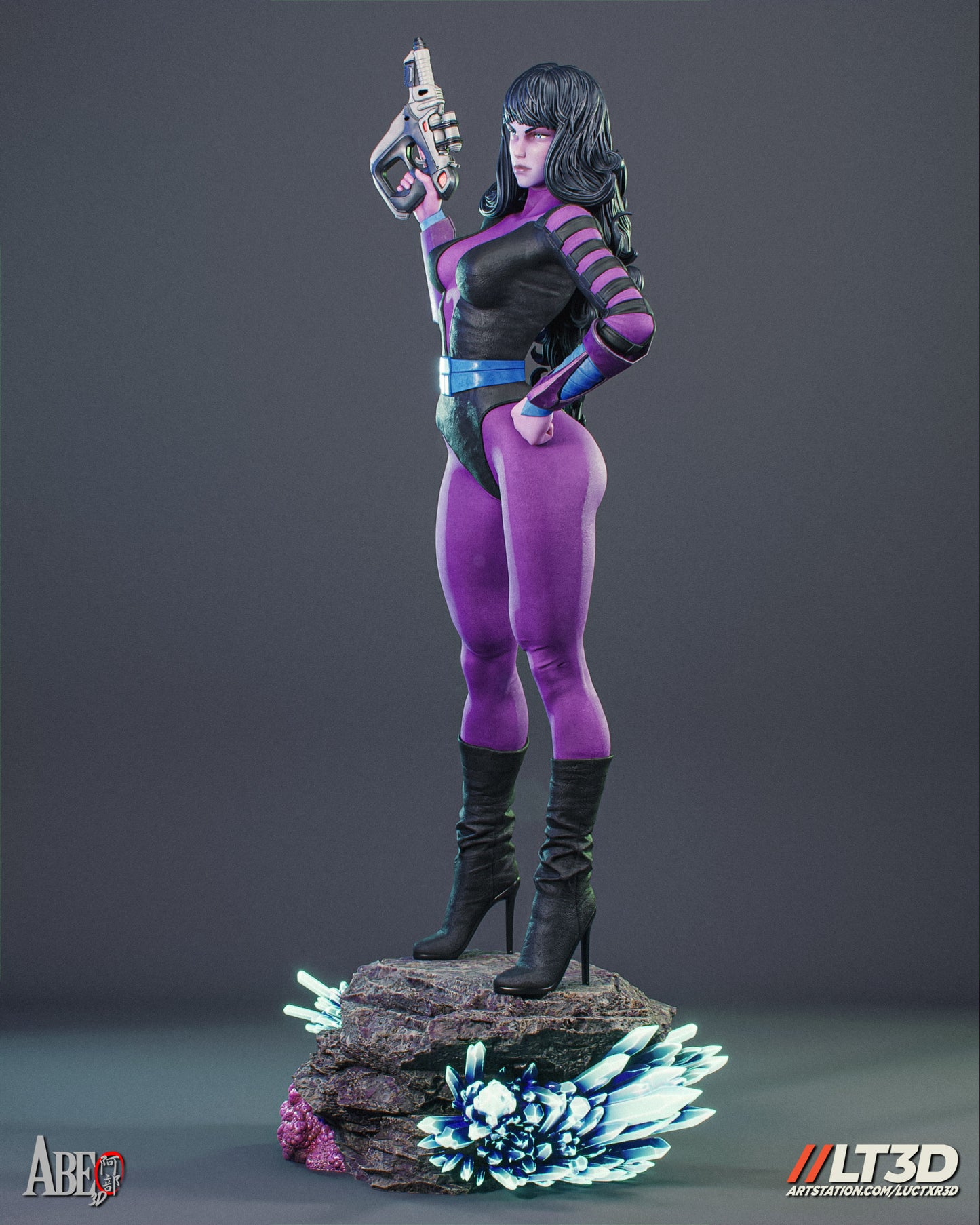 Nebula - Unassembled and Unpainted Garage Kit - Model Designed by Abe3d and LT3D