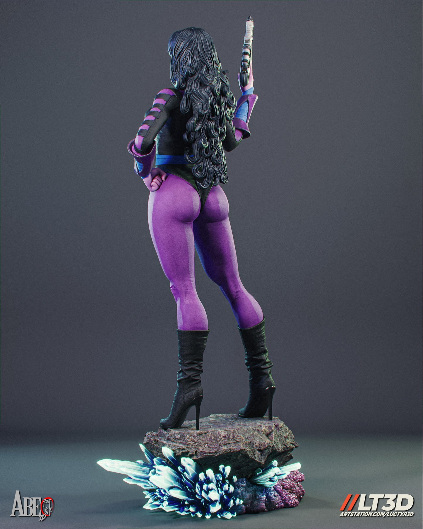 Nebula - Unassembled and Unpainted Garage Kit - Model Designed by Abe3d and LT3D