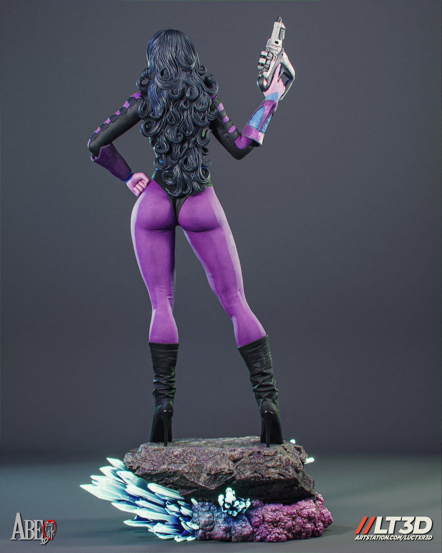 Nebula - Unassembled and Unpainted Garage Kit - Model Designed by Abe3d and LT3D