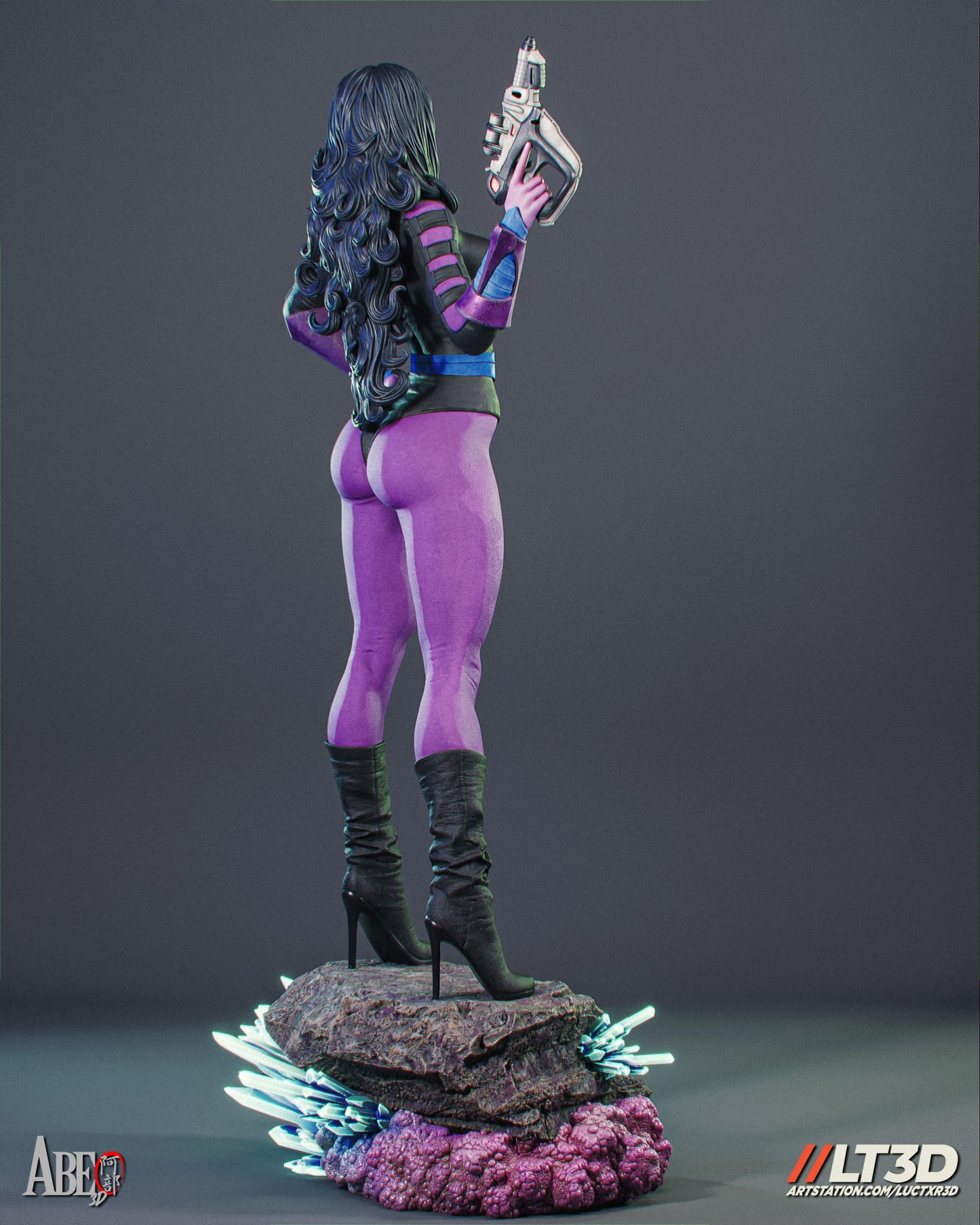 Nebula - Unassembled and Unpainted Garage Kit - Model Designed by Abe3d and LT3D