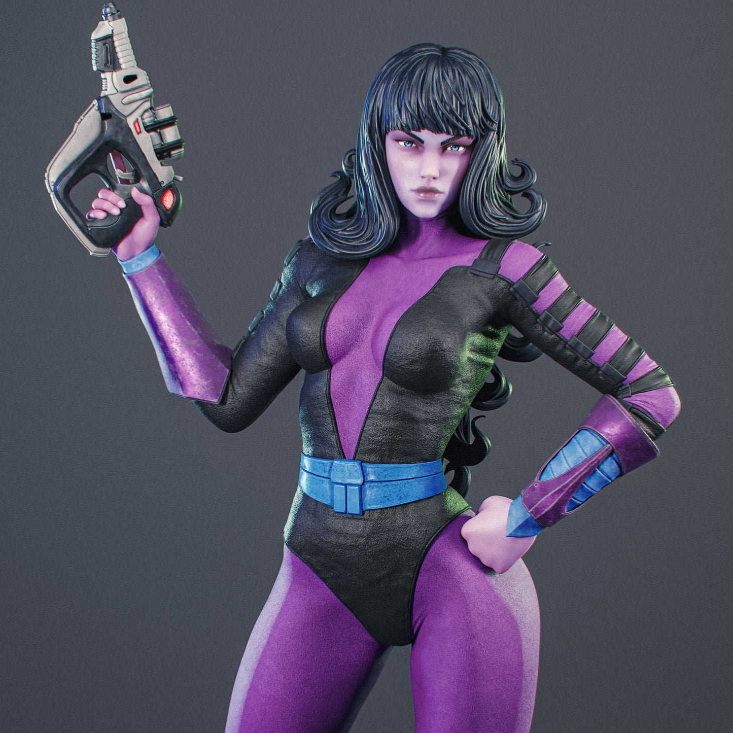 Nebula - Unassembled and Unpainted Garage Kit - Model Designed by Abe3d and LT3D