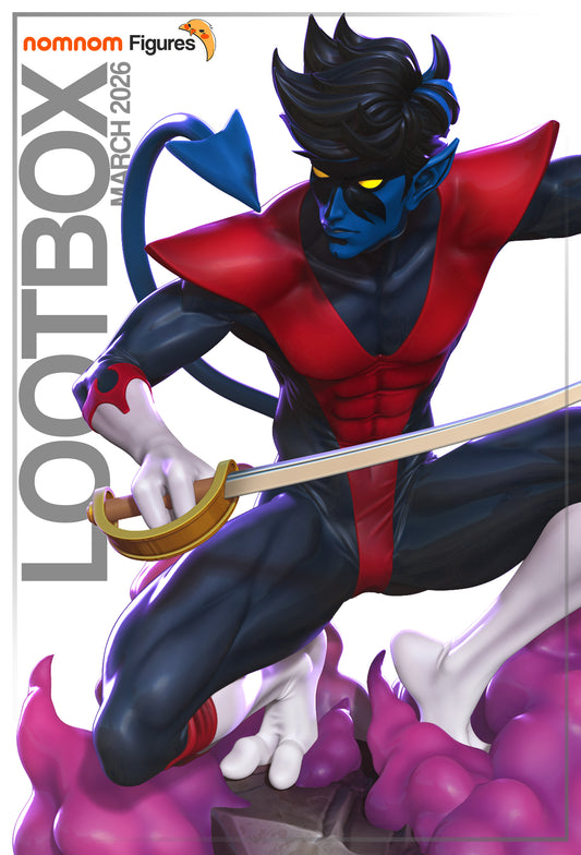 Nightcrawler - Unassembled and Unpainted Garage Kit - Model Designed by NomNom Figures