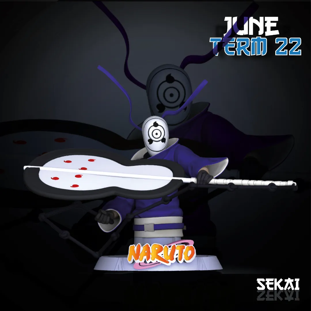 Obito - Unassembled and Unpainted Garage Kit - Model Designed by Sekai3D