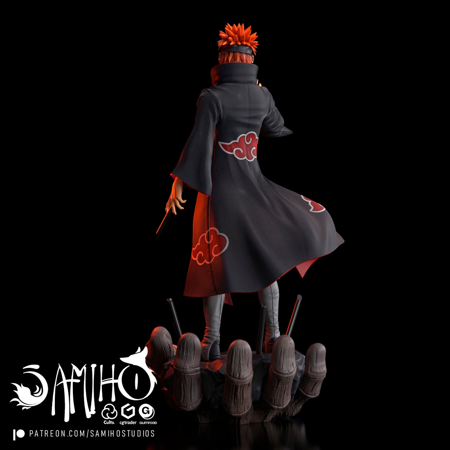 Pain - Unassembled and Unpainted Statue - Model Designed by Samiho Studios