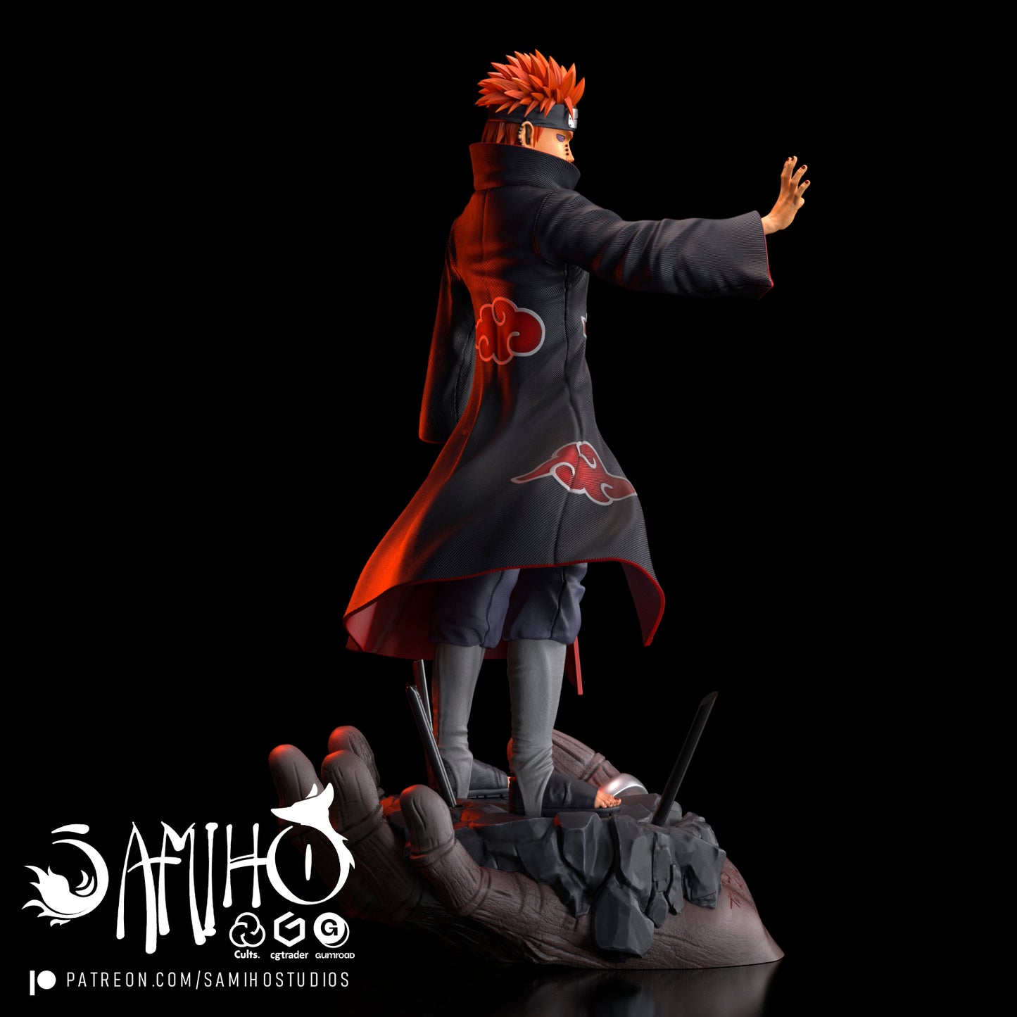 Pain - Unassembled and Unpainted Statue - Model Designed by Samiho Studios