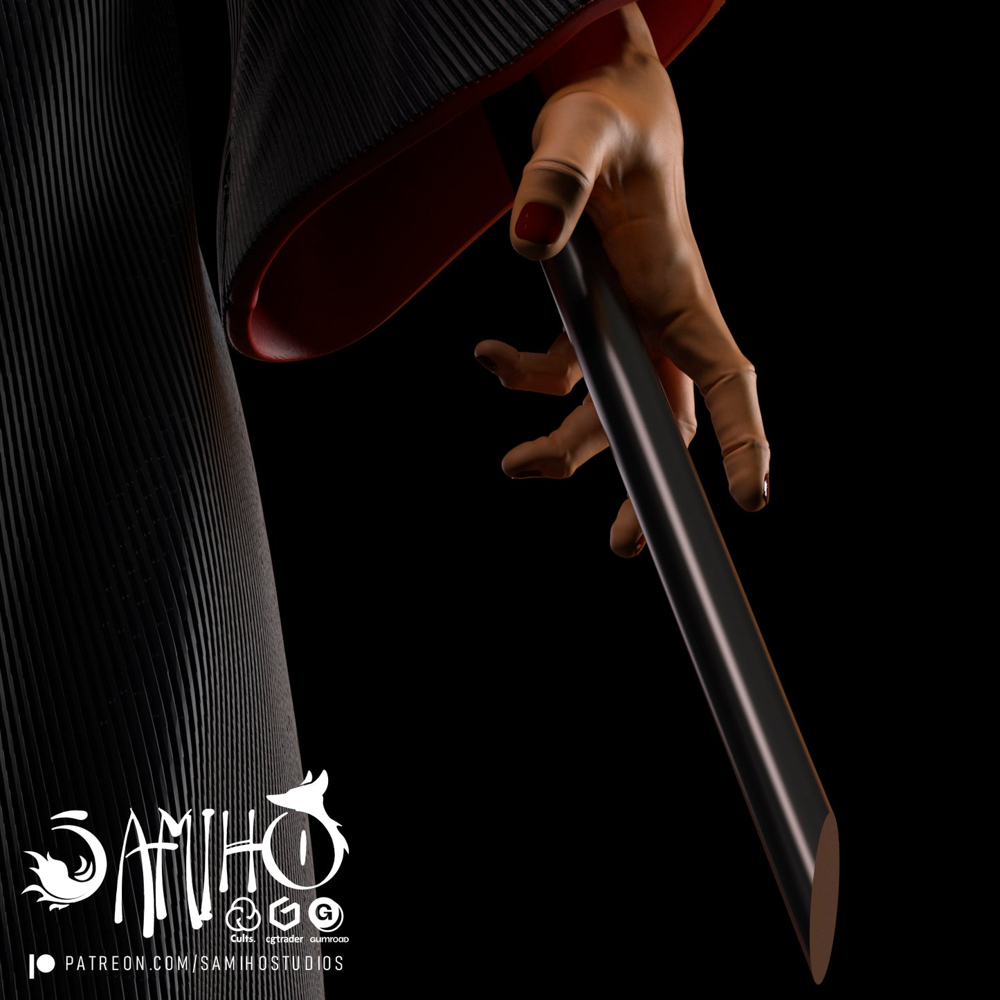 Pain - Unassembled and Unpainted Statue - Model Designed by Samiho Studios