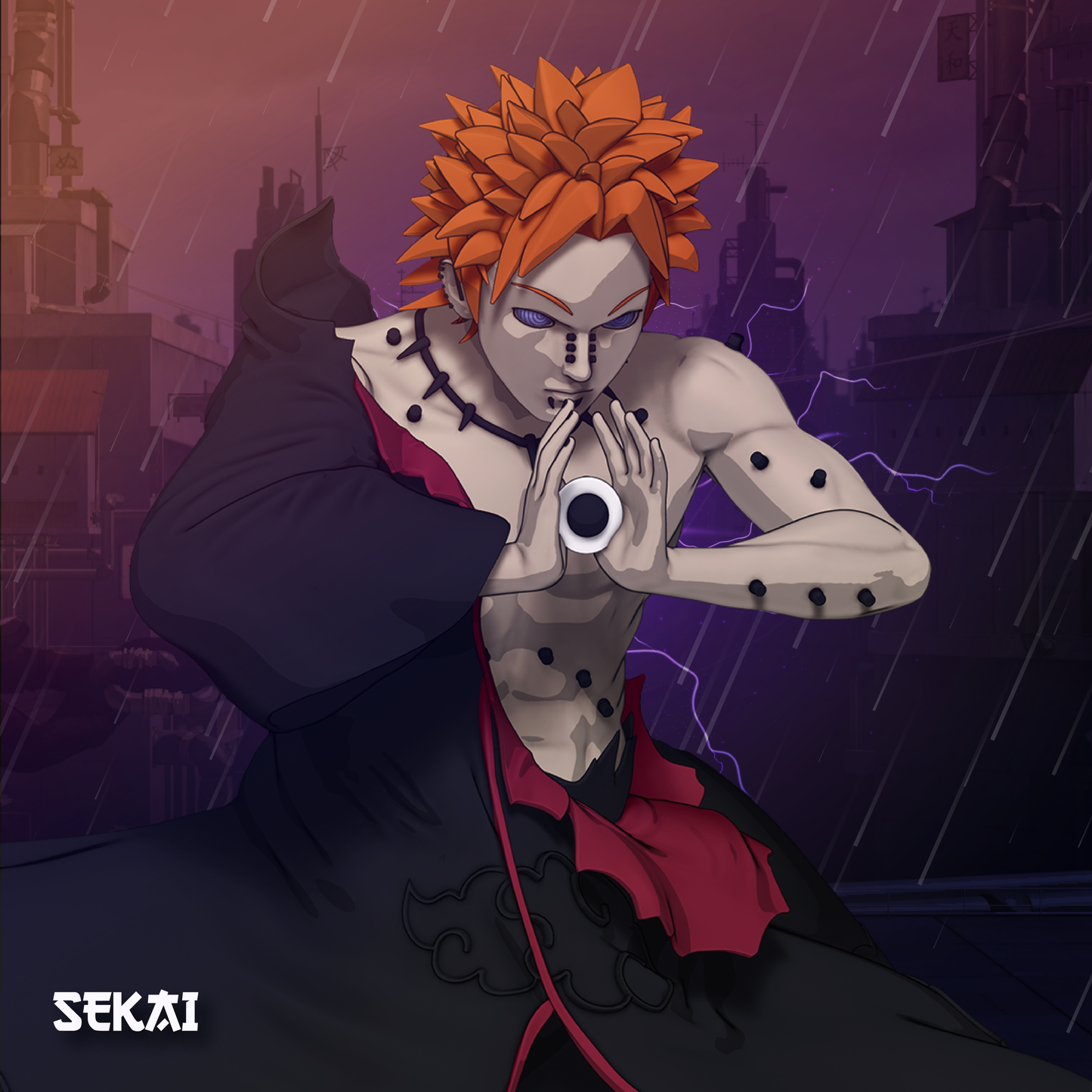 Pain - Unassembled and Unpainted Garage Kit - Model Designed by Sekai3D