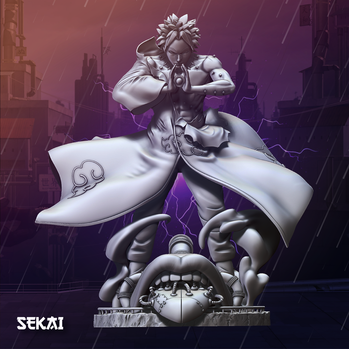 Pain - Unassembled and Unpainted Garage Kit - Model Designed by Sekai3D