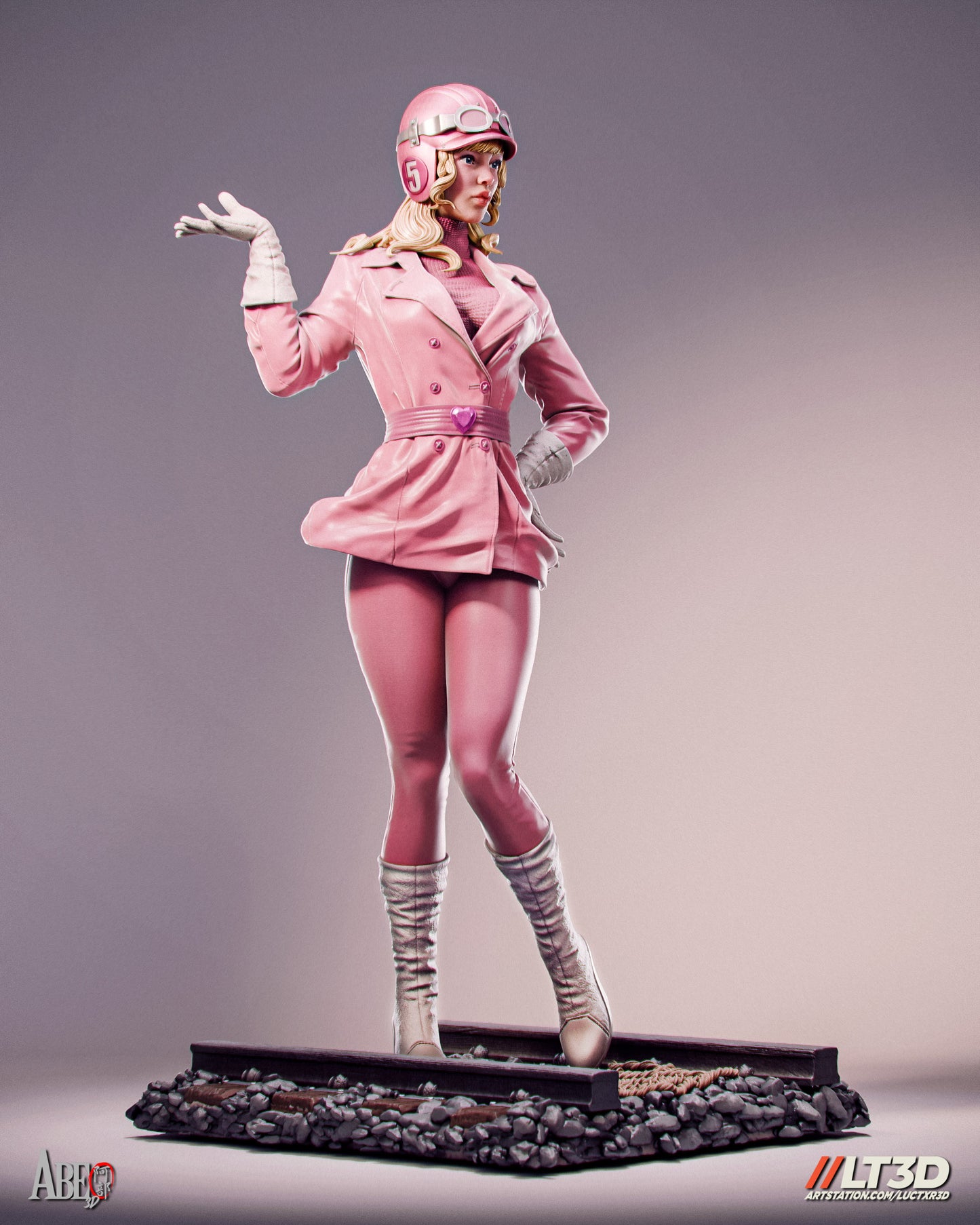 Penelope - Unassembled and Unpainted Garage Kit - Model Designed by Abe3d/LT3D