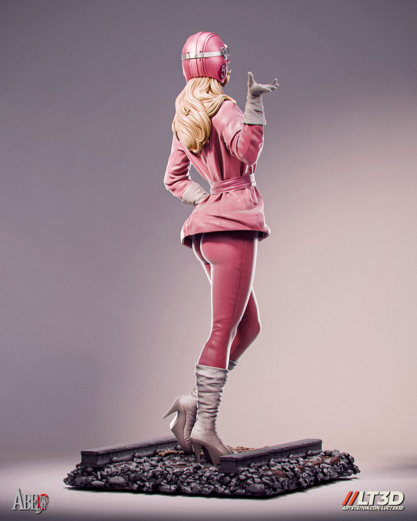 Penelope - Unassembled and Unpainted Garage Kit - Model Designed by Abe3d/LT3D