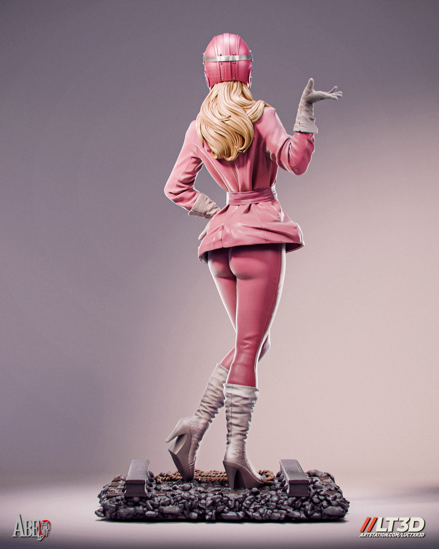 Penelope - Unassembled and Unpainted Garage Kit - Model Designed by Abe3d/LT3D