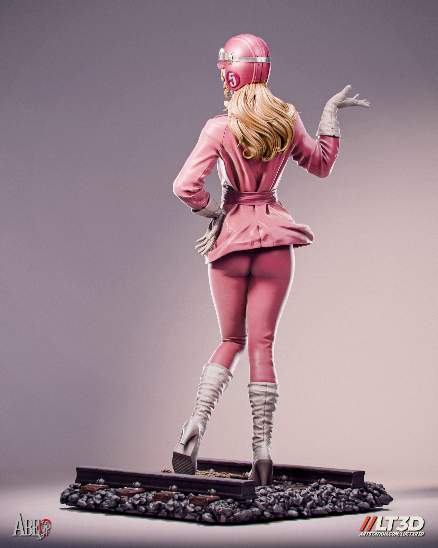 Penelope - Unassembled and Unpainted Garage Kit - Model Designed by Abe3d/LT3D