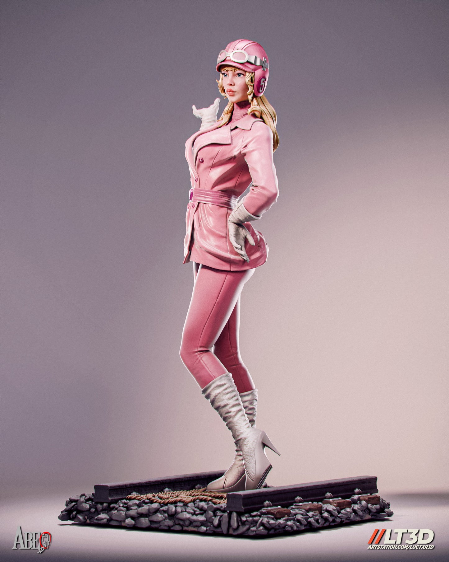 Penelope - Unassembled and Unpainted Garage Kit - Model Designed by Abe3d/LT3D
