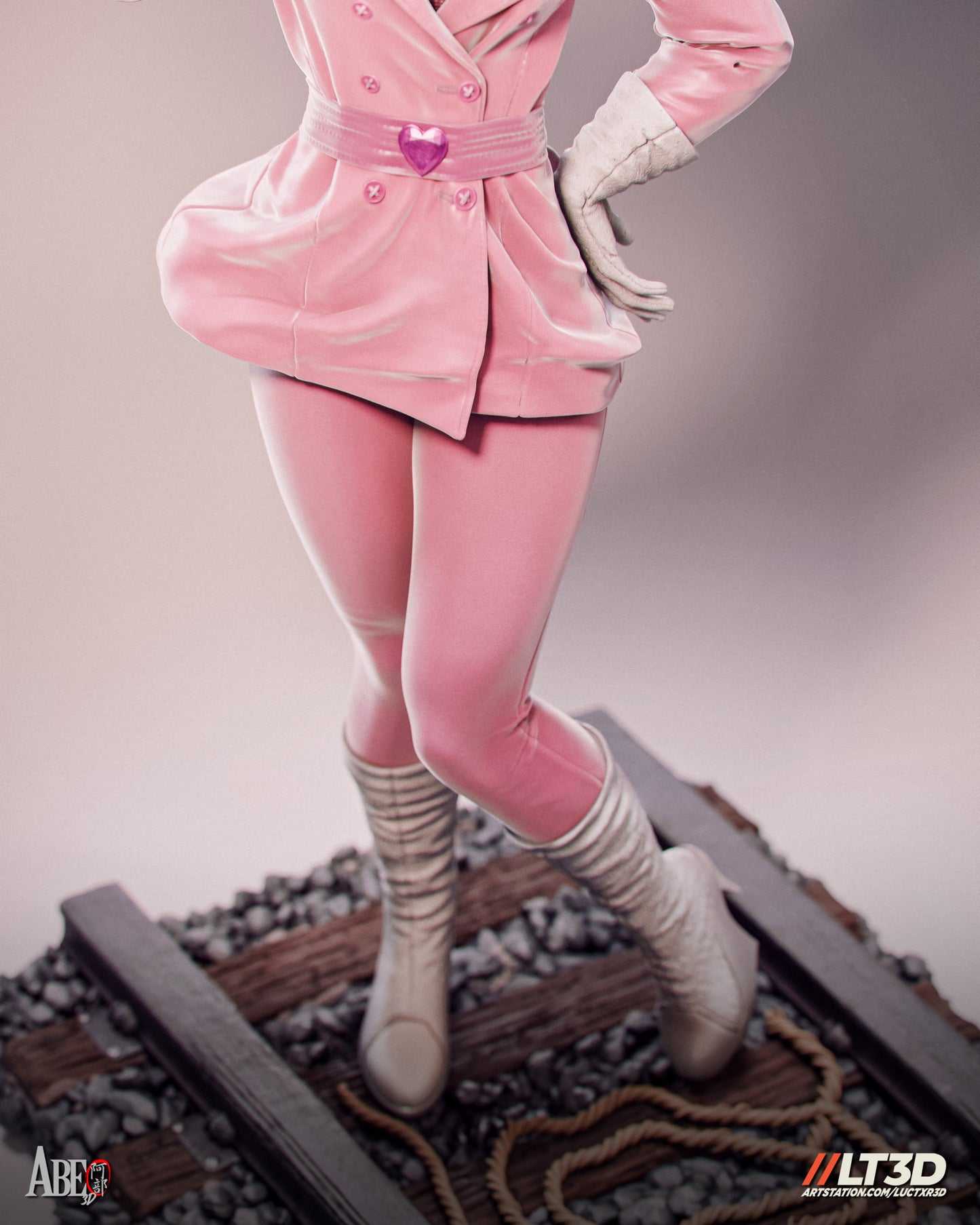 Penelope - Unassembled and Unpainted Garage Kit - Model Designed by Abe3d/LT3D