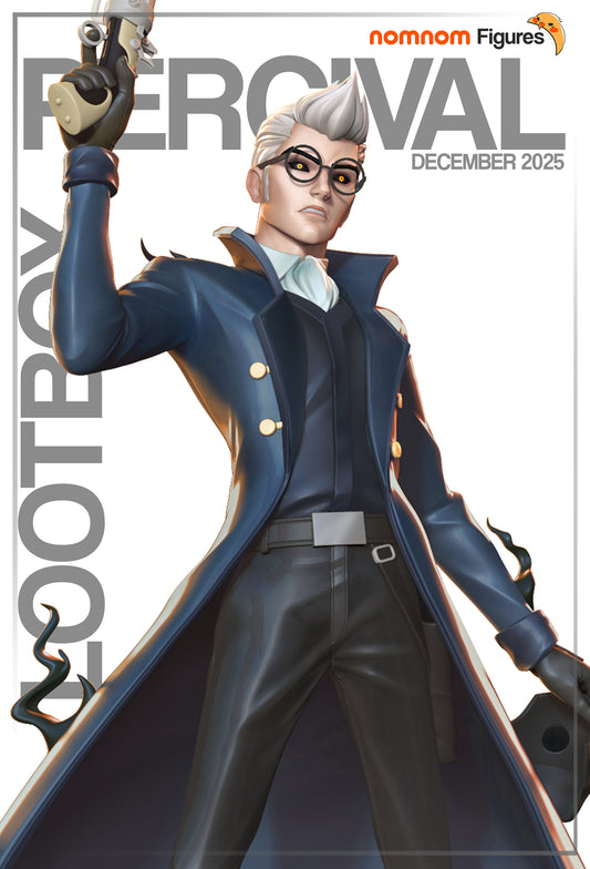 Percival Del Rolo - Unassembled and Unpainted Garage Kit - Model Designed by Nomnom Figures