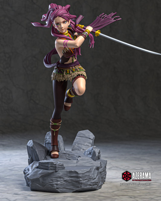 Petra - Unassembled and Unpainted Garage Kit - Model Designed by Azerama