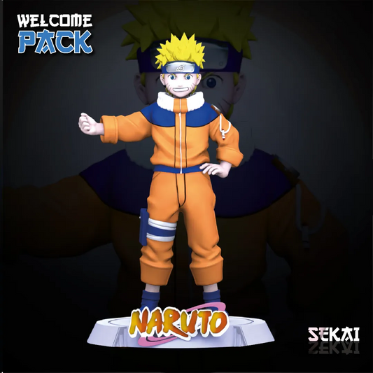 Naruto - Unassembled and Unpainted Garage Kit - Model Designed by Sekai3D